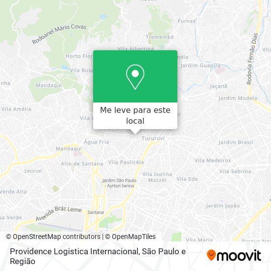 Providence Logistica Internacional mapa