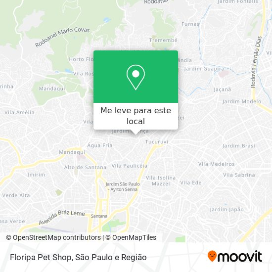 Floripa Pet Shop mapa