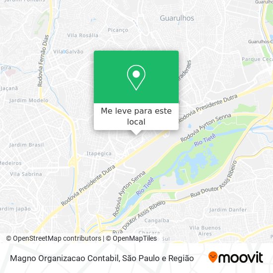 Magno Organizacao Contabil mapa