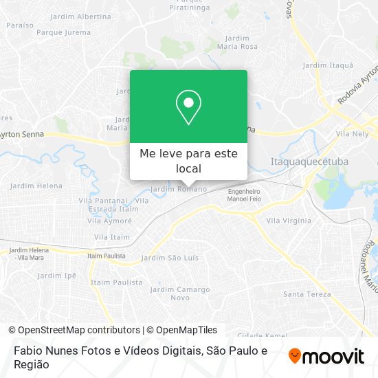Fabio Nunes Fotos e Vídeos Digitais mapa