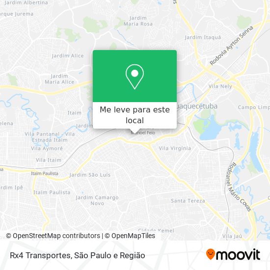 Rx4 Transportes mapa