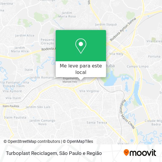 Turboplast Reciclagem mapa