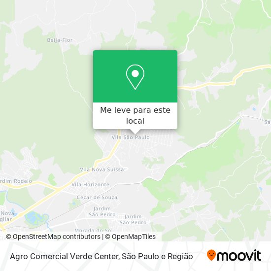 Agro Comercial Verde Center mapa