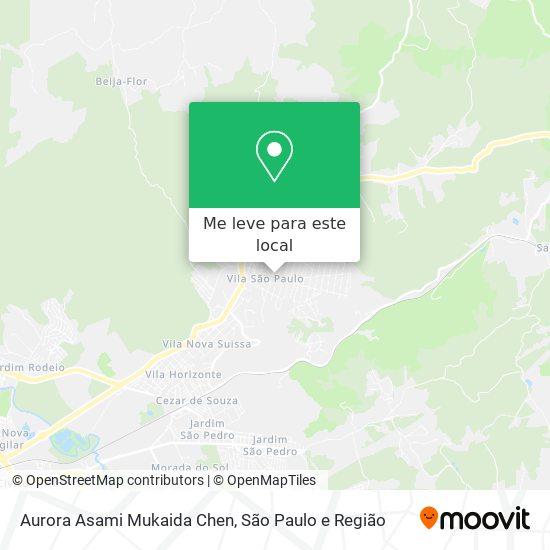 Aurora Asami Mukaida Chen mapa