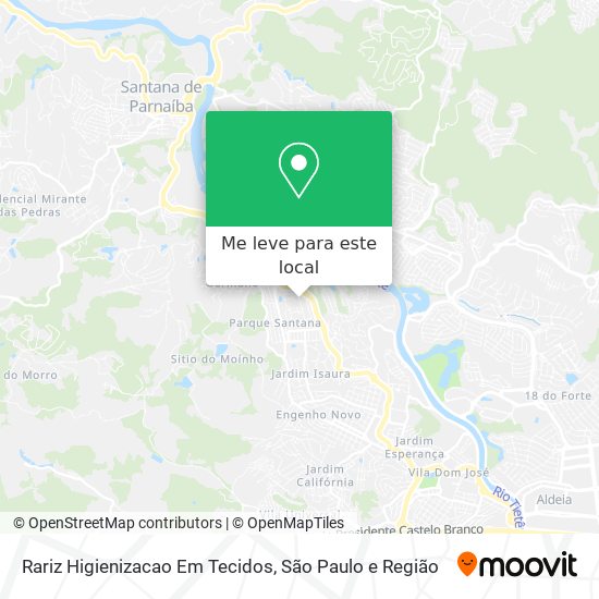 Rariz Higienizacao Em Tecidos mapa