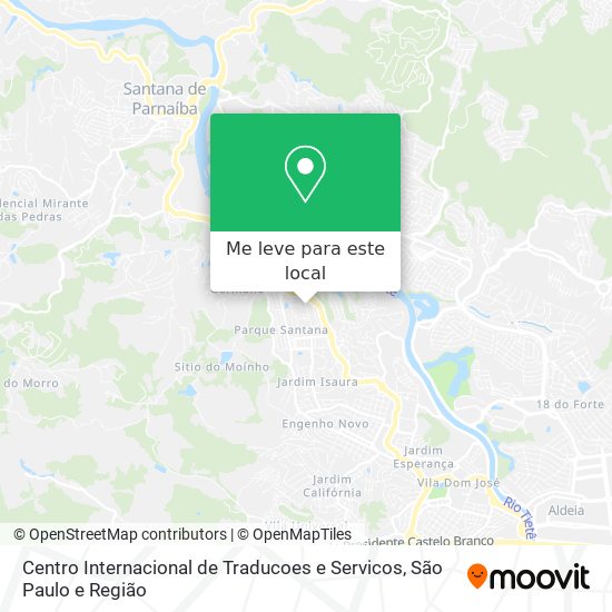 Centro Internacional de Traducoes e Servicos mapa