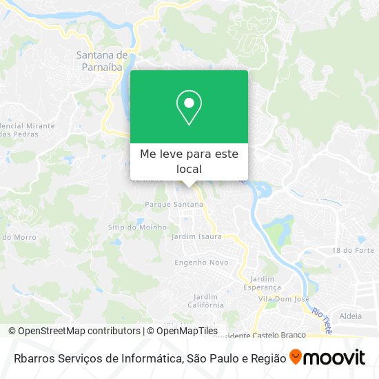 Rbarros Serviços de Informática mapa