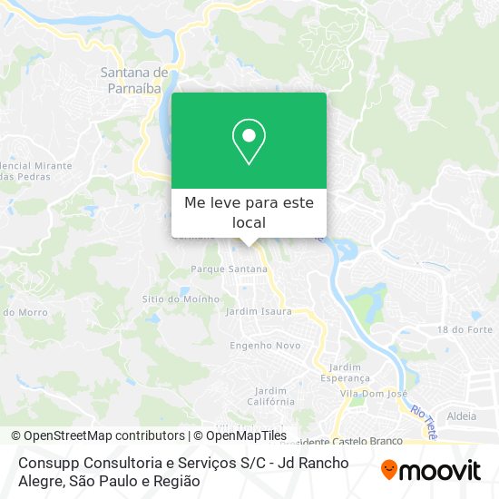 Consupp Consultoria e Serviços S / C - Jd Rancho Alegre mapa