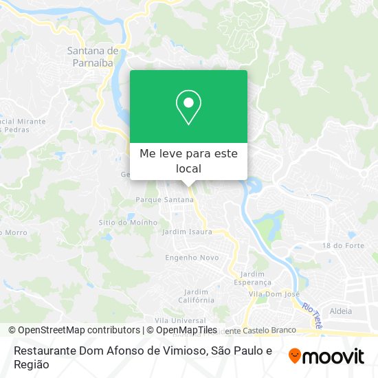 Restaurante Dom Afonso de Vimioso mapa