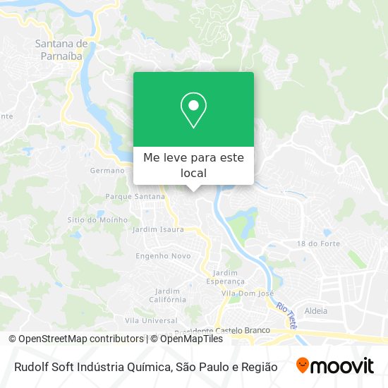 Rudolf Soft Indústria Química mapa