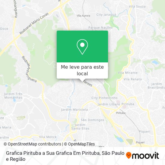 Grafica Pirituba a Sua Grafica Em Pirituba mapa