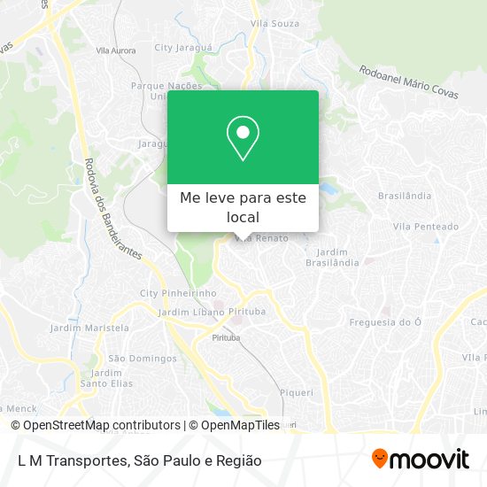 L M Transportes mapa