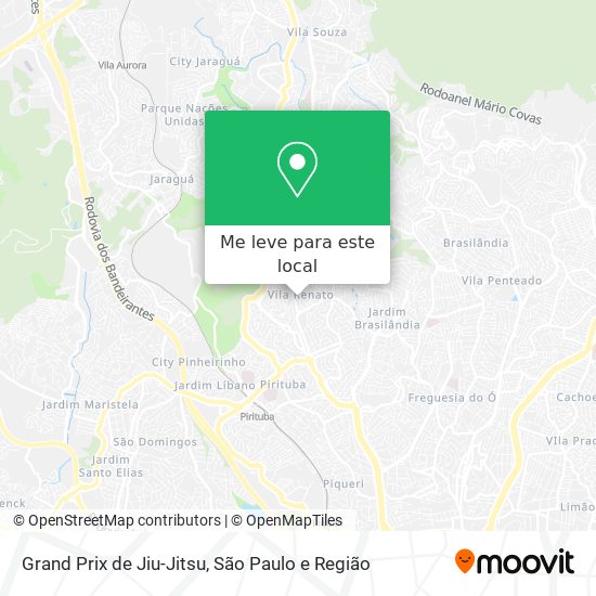 Grand Prix de Jiu-Jitsu mapa