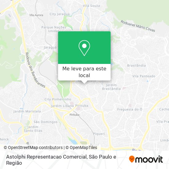 Astolphi Representacao Comercial mapa