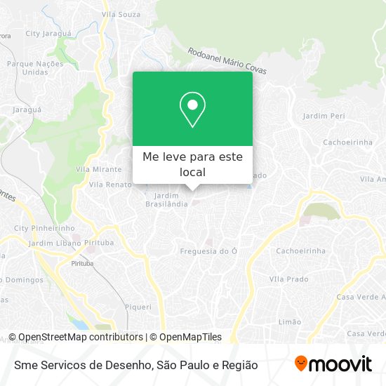 Sme Servicos de Desenho mapa