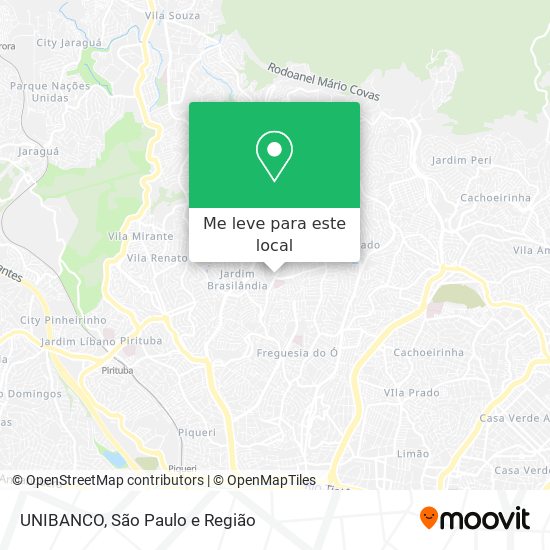 UNIBANCO mapa