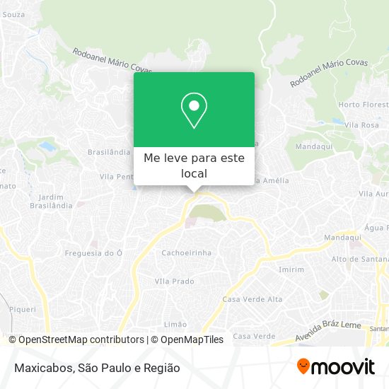 Maxicabos mapa