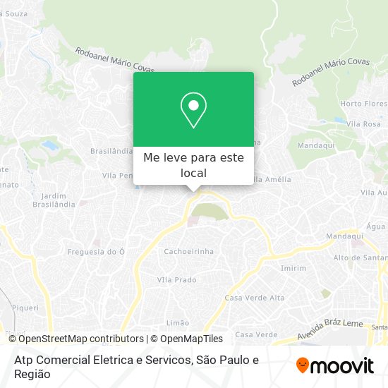 Atp Comercial Eletrica e Servicos mapa