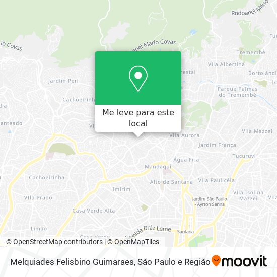 Melquiades Felisbino Guimaraes mapa