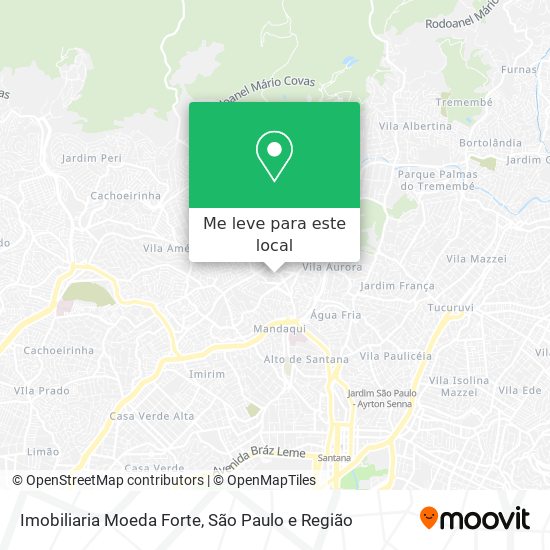 Imobiliaria Moeda Forte mapa