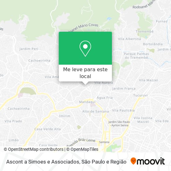 Ascont a Simoes e Associados mapa