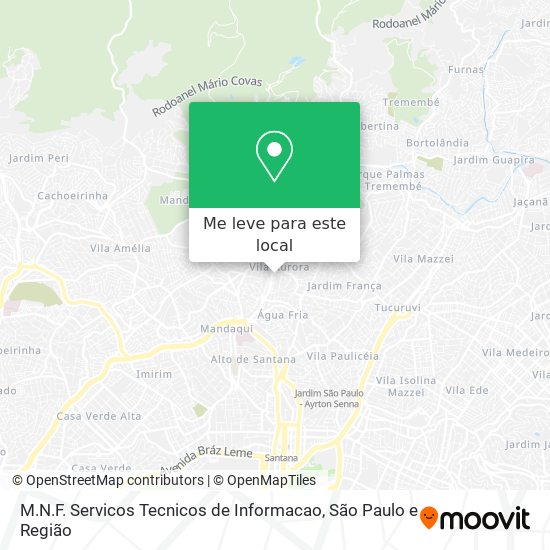 M.N.F. Servicos Tecnicos de Informacao mapa