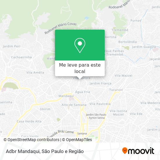 Adbr Mandaqui mapa