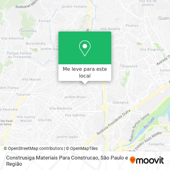 Construsiga Materiais Para Construcao mapa