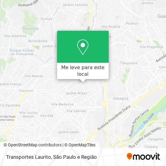 Transportes Laurito mapa
