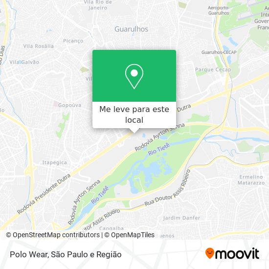 Polo Wear mapa