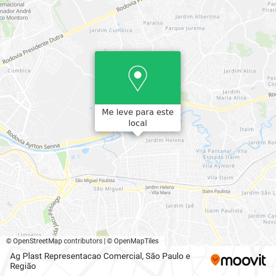 Ag Plast Representacao Comercial mapa