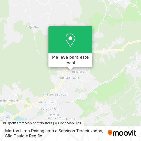 Mattos Limp Paisagismo e Servicos Terceirizados mapa