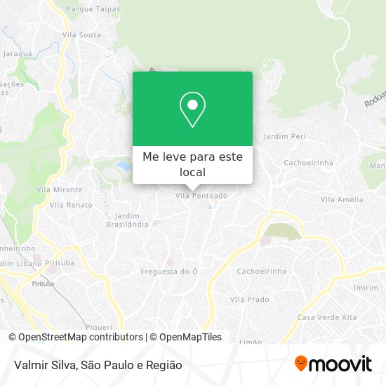 Valmir Silva mapa