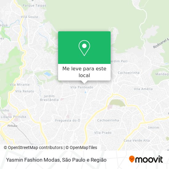 Yasmin Fashion Modas mapa