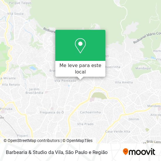 Barbearia & Studio da Vila mapa