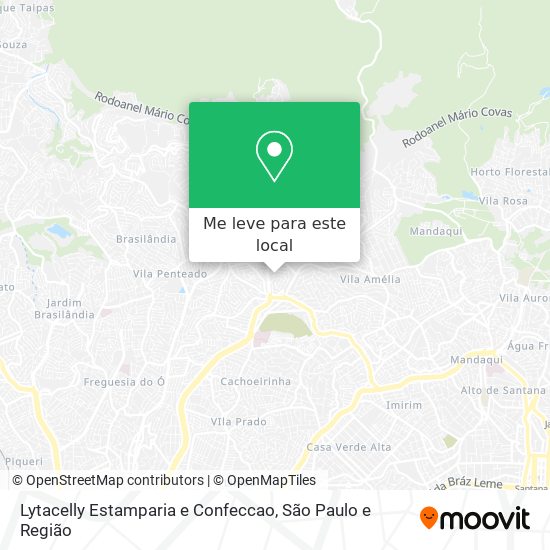 Lytacelly Estamparia e Confeccao mapa