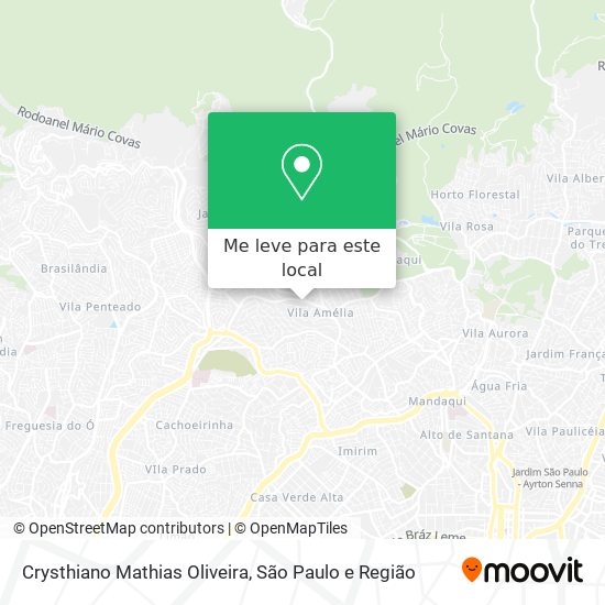 Crysthiano Mathias Oliveira mapa