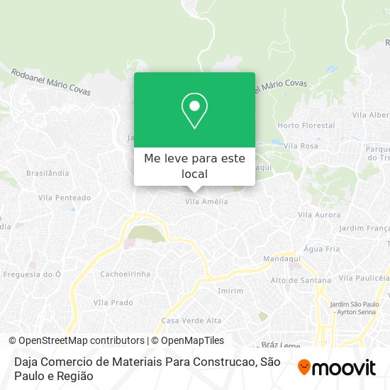 Daja Comercio de Materiais Para Construcao mapa