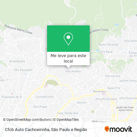 Cfcb Auto Cachoeirinha mapa