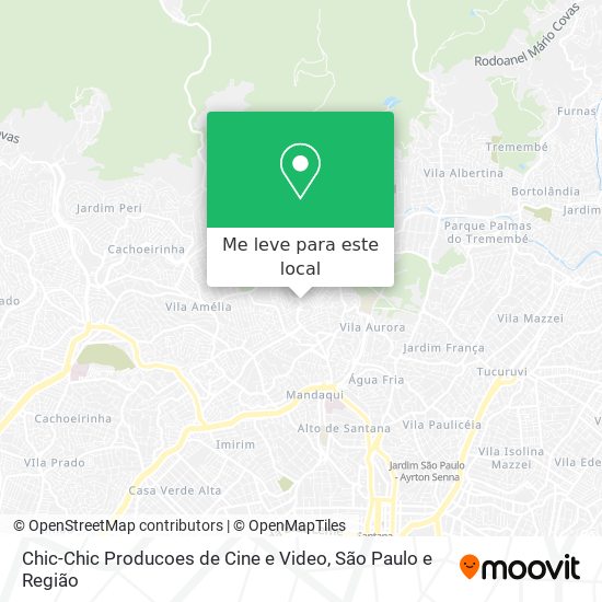 Chic-Chic Producoes de Cine e Video mapa