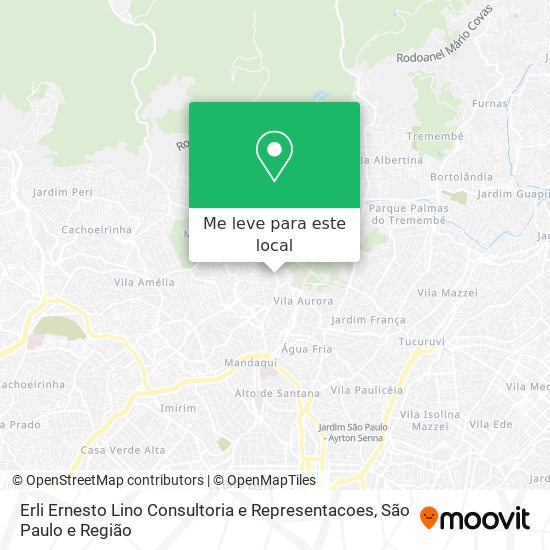 Erli Ernesto Lino Consultoria e Representacoes mapa