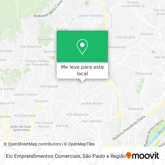 Eic Emprendimentos Comerciais mapa