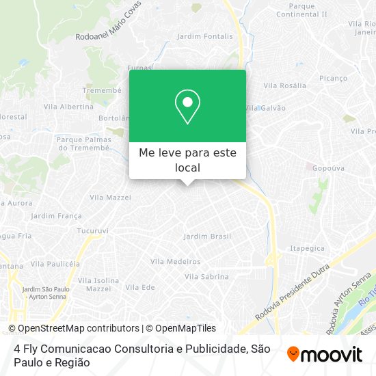 4 Fly Comunicacao Consultoria e Publicidade mapa