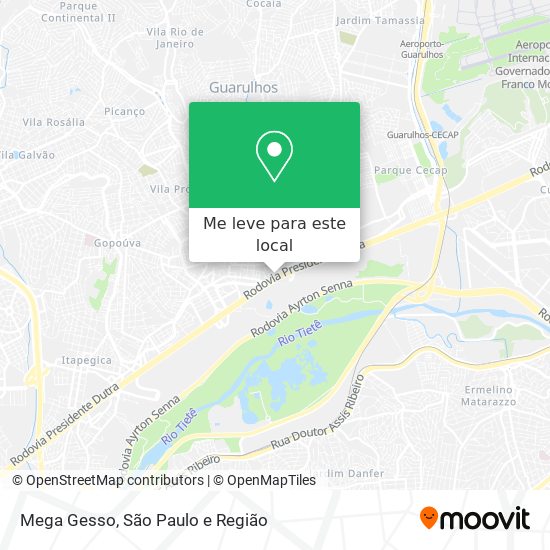 Mega Gesso mapa