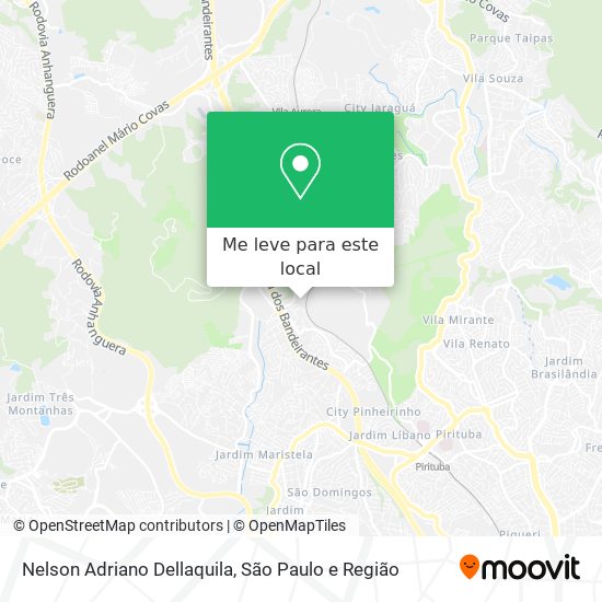 Nelson Adriano Dellaquila mapa