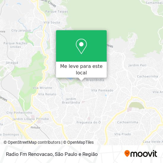 Radio Fm Renovacao mapa