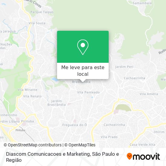 Diascom Comunicacoes e Marketing mapa