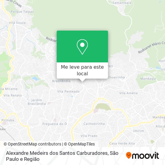 Alexandre Medeirs dos Santos Carburadores mapa