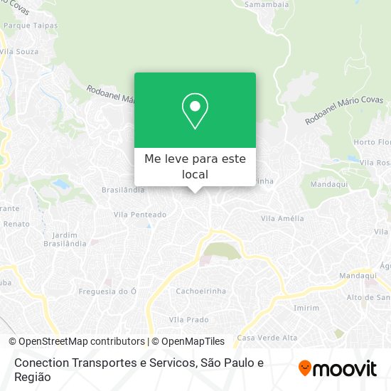 Conection Transportes e Servicos mapa