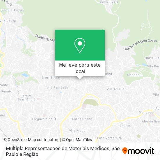 Multipla Representacoes de Materiais Medicos mapa